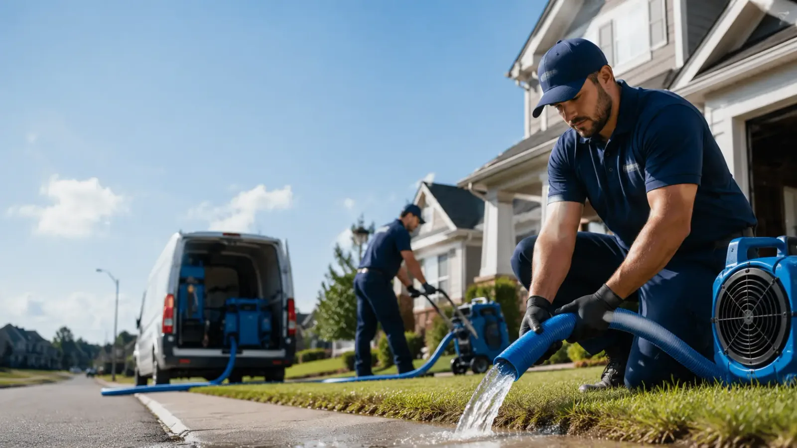Flood Damage Restoration in Manter, KS